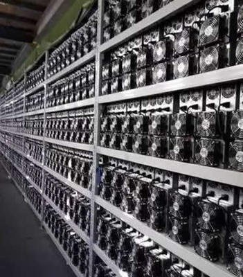 Large-scale hosted mining farm enhancing Dogecoin and Bitcoin mining efficiency